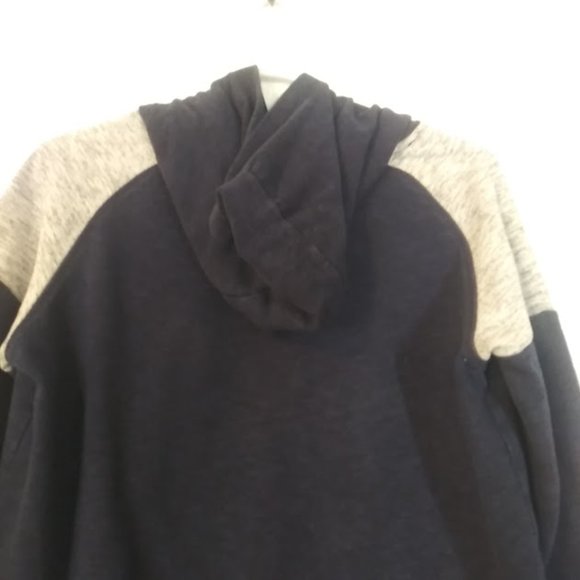 Denver Broncos boy's youth size L 10-12 navy blue and white hoodie sweater - Picture 5 of 10